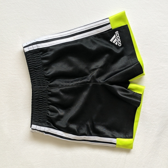 adidas athletic sporty track striped shorts 12 months baby boy - Picture 1 of 5